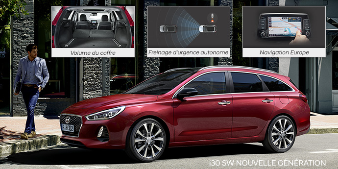 Offre du mois - i30 Nouvelle Génération à partir de 309€/mois