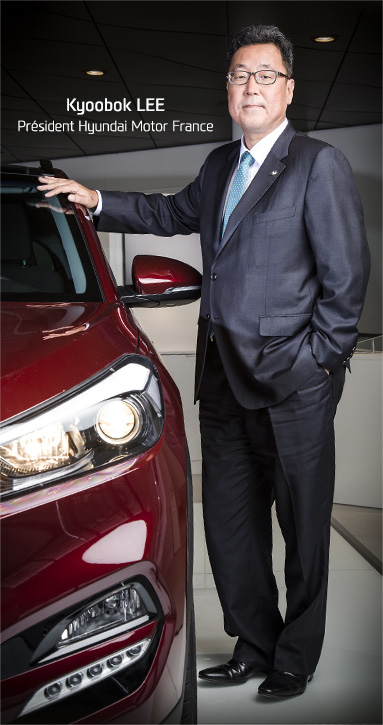 Kyoobok LEE - Président Hyundai Motor France Kyoobok LEE - Président Hyundai Motor France